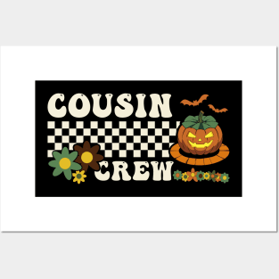 Halloween Family Cousin Pumpkin Posters and Art